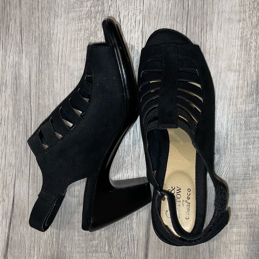Croft & Barrow Shay Women's Ortholite Caged High Heels